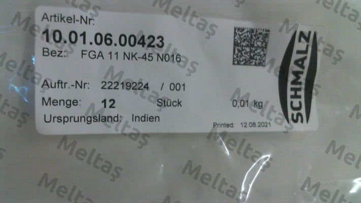 10.01.06.00423 / FGA 11 NK-45 N016 Schmalz