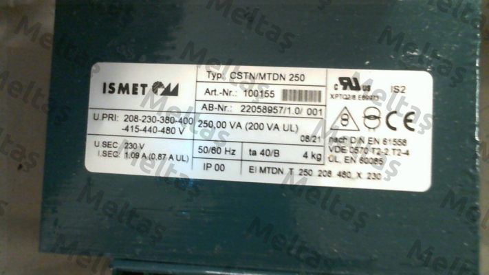 MTDN 250 / 100155 Ismet