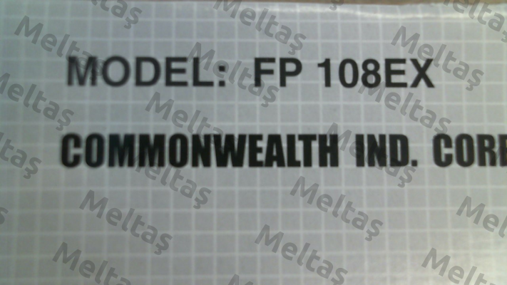 FP108EX/230VS1WB Commonwealth