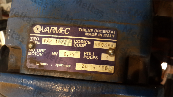 TYPE 10/2 oem for F.M.B. Fabbrica Macchine Bergamo (S.R.L.)  Varmec