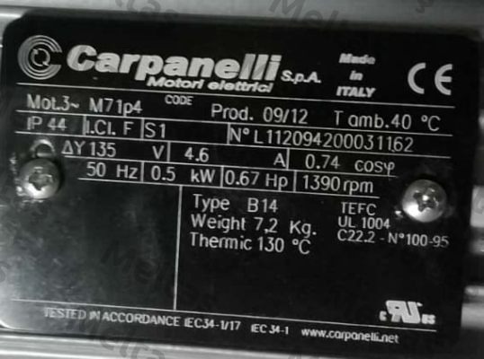 M71P4 Carpanelli