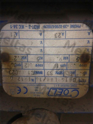 Magnetic brake for Type FDA 16 LA4/16  Coel