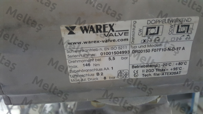 AT 150.DR AT150  Warex