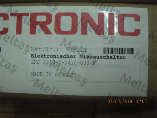 909213 / ENS 3216-2-0410-000-K Hydac