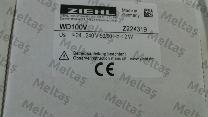 Z224319 Ziehl