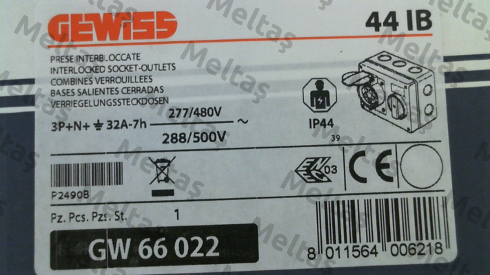 GW66022 Gewiss