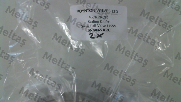 seal kit for valve 2566 DN80/65 Valtaco