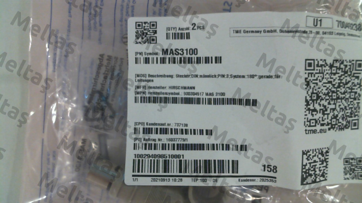 930304517 / MAS 3100 Belden (Lumberg / Hirschmann)
