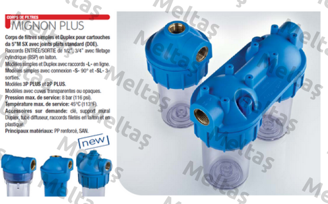 SENIOR PLUS 3P BFO SX TS 10  Atlas Filtri