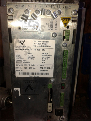 Control Panel For W400 - 040 oem  Vectron