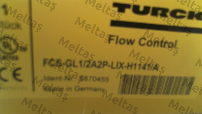 p/n: 6870455, Type: FCS-GL1/2A2P-LIX-H1141/A Turck