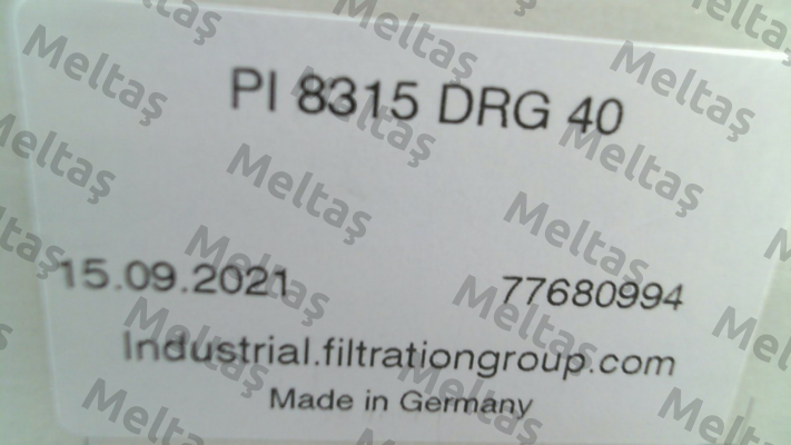 P/N: 77680994 Type: PI 8315 DRG 40 MAHLE