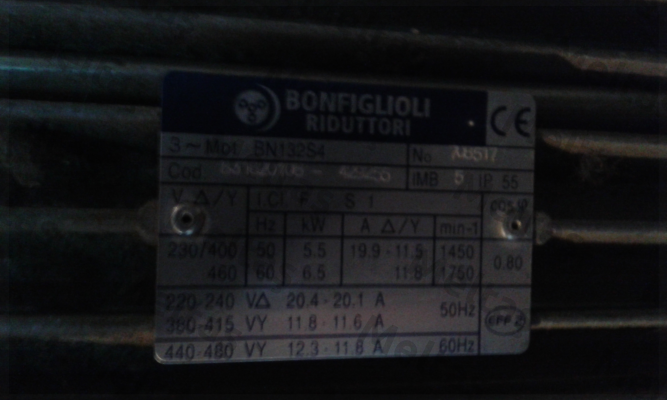 BN132S4, Nr 28517 Bonfiglioli