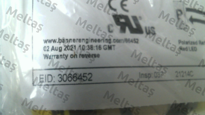 3066452 / QS18VP6LPQ8 Banner Engineering