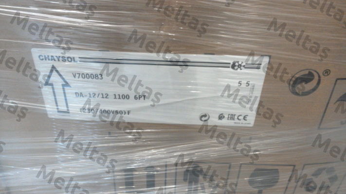 P/N: V700083, (DA 12/12 1.100 W 6 PT 230/400 V IP 20) Chaysol