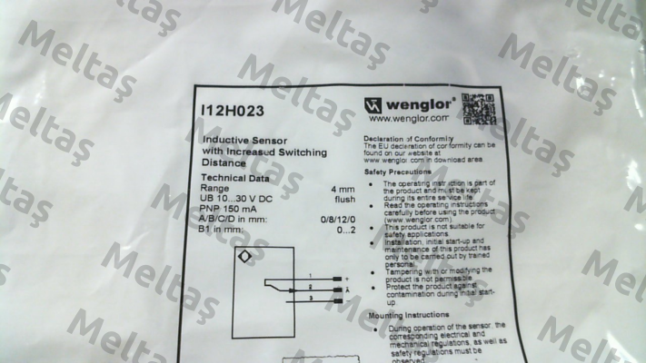I12H023 Wenglor