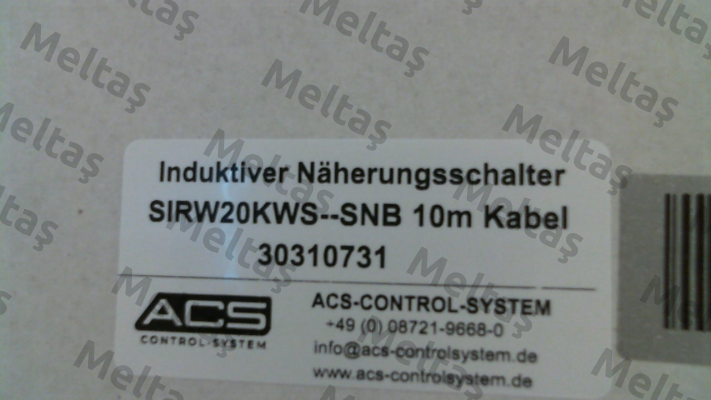 SIRW20KWS--SNB ACS CONTSYS