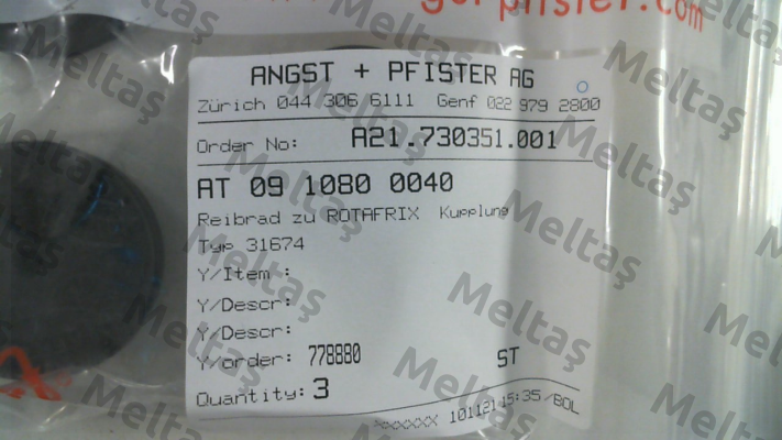 0910800040 Angst-Pfister