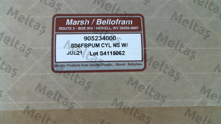 905-234-000 Bellofram