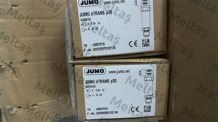 p/n: 43007816, Type: 404366/000-458-405-504-20-61/000 Jumo