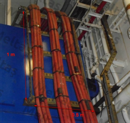 HV cable tray 1m length, 0.5m width  3M