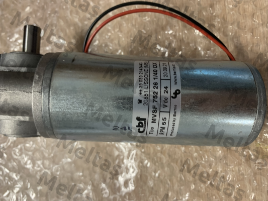 MVSF 752 26 1/40 BERNIO ELETTROMECCANICA