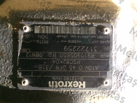 R910905650 / 	A  A10V O 45 DFR /31R-PSC62K04  Rexroth