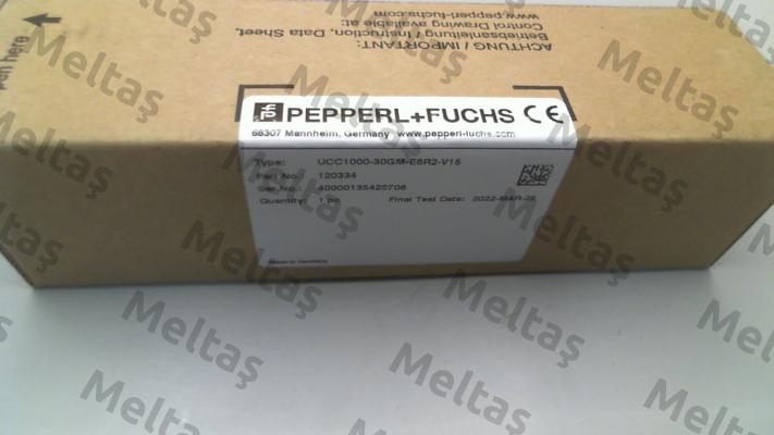 p/n: 120334, Type: UCC1000-30GM-E6R2-V15 Pepperl-Fuchs