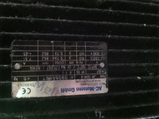DM-8-B3-3-132M-A-Z1UL  AC Motoren
