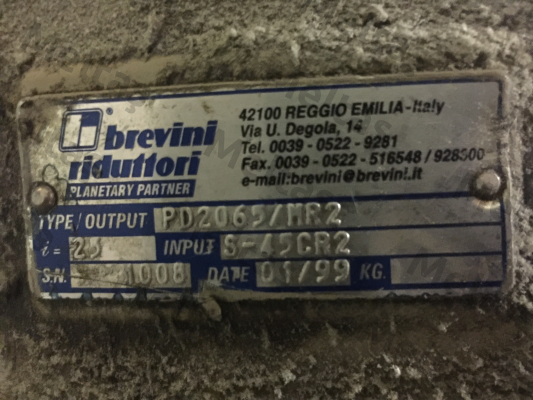 PD2065/MR2/25/S-45CR2 (1113032)  Brevini