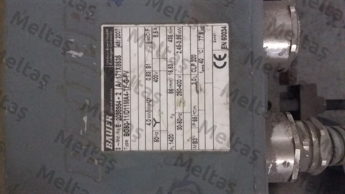 BG50-11/DHE11LA4-TF-G-FV  Bauer
