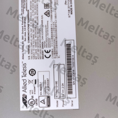 FS710/16E / 990-005846-60 Allied Telesis