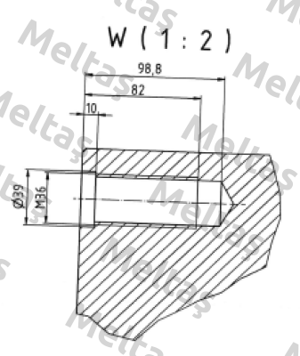 6100027RB61 / GPN 610 U 27 Poppelmann