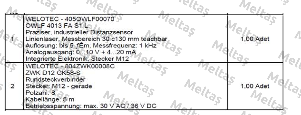 OWLF 4013 FA S1 L Welotec