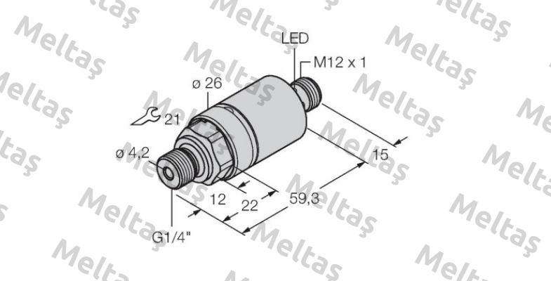 PC001V-204-2UPN8X-H1141 Turck