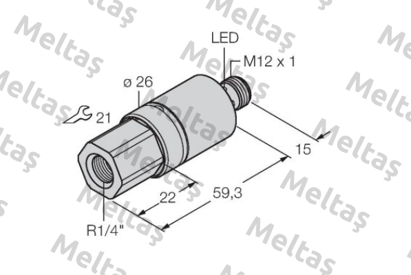 PC025V-211-2UPN8X-H1141 Turck