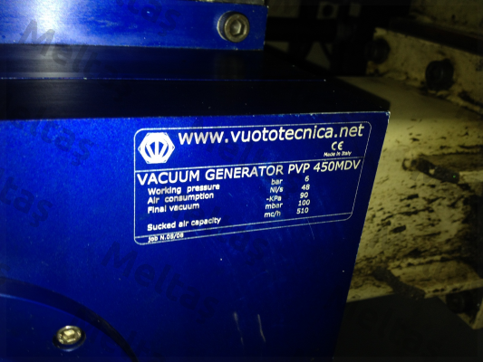 PVP 450 MDV - not available, alternative - VU PVP450MD  Vuototecnica