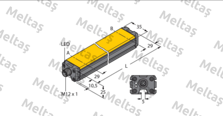 LI800P0-Q25LM0-ESG25X3-H1181 Turck