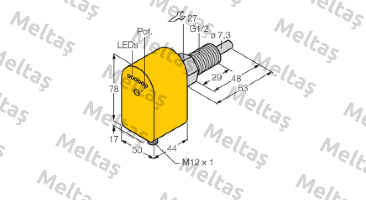 FCS-GL1/2A4P-LIX-H1141 Turck