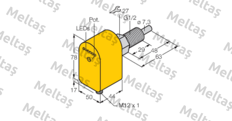 FCS-GL1/2A4P-LIX-H1141/V300 Turck