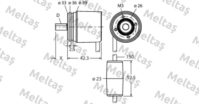 RM-46S8S-3C24B-CT 1M Turck