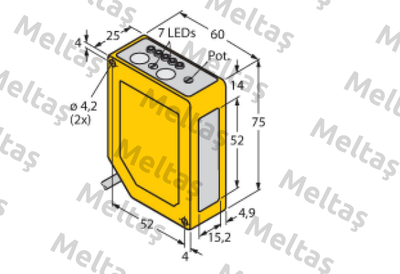 Q60BB6LAF1400QPMA Turck