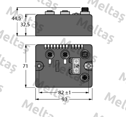 BLCDN-2M12S-2AI-TC Turck