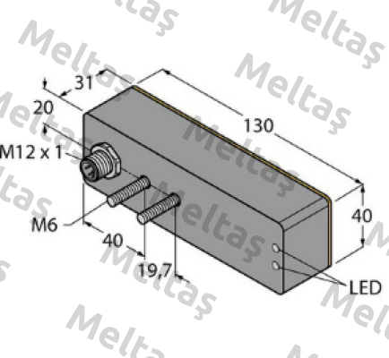 BI20-CK40130-VP4X2-H1141/S1009 Turck