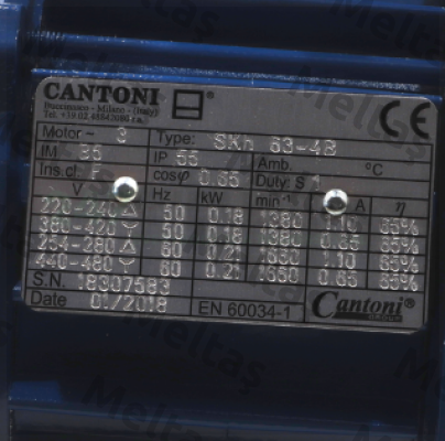 SKH63-4B-B5 Cantoni