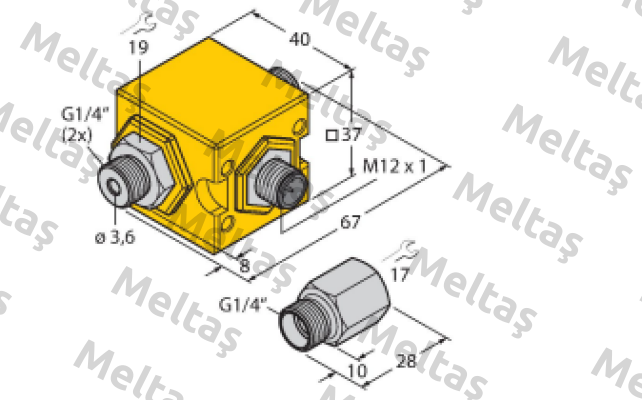 FCIC-G1/4A4P-PL-H1141/2.0 Turck
