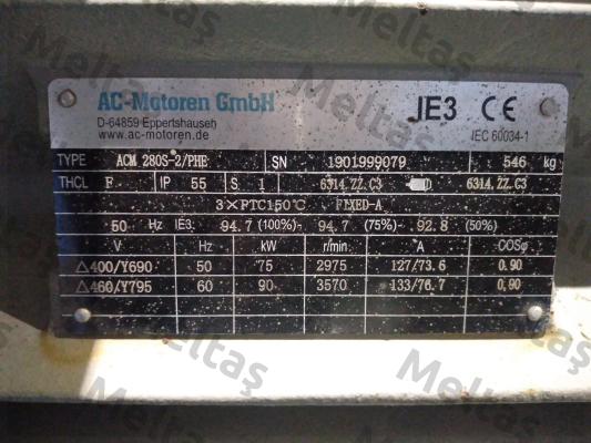 ACM 280 S-2 / PHE AC Motoren