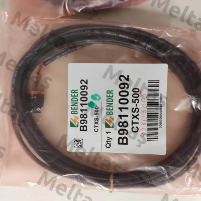 p/n: B98110092, Type: CTXS-500  RCMS4…/CTUB10… Bender