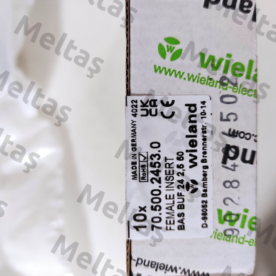 70.500.2453.0 Wieland Electric