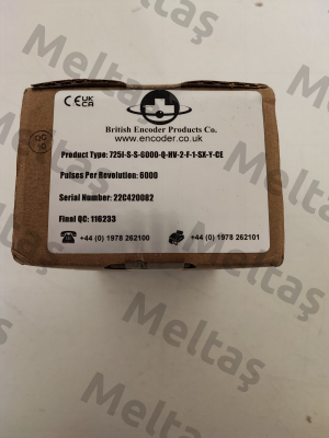 725I-S-S-6000-Q-HV-2-F-1-SX-Y-CE ACCU-CODER